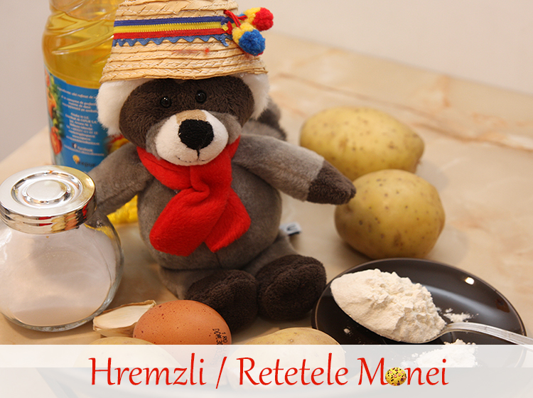 Ingrediente Hremzli - reteta din Maramures